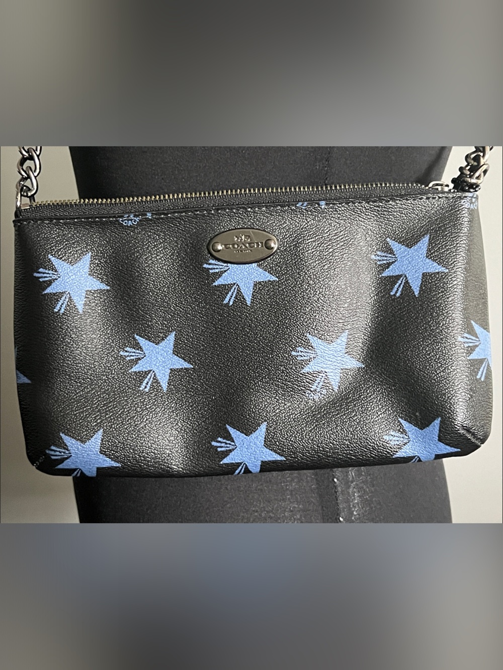 COACH Star Canyon Quinn Crossbody Bag Limited Edition Gunmetal F35877